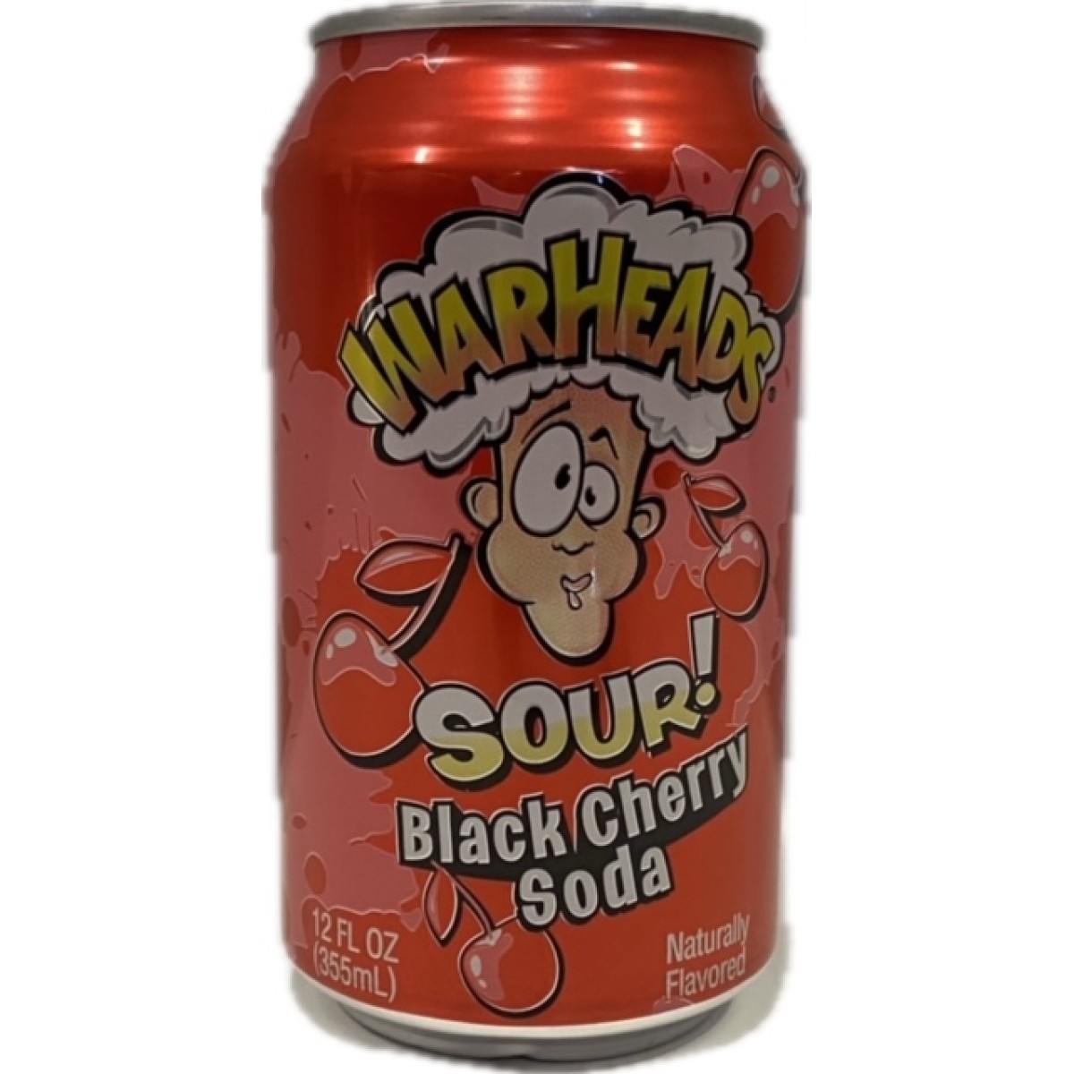 Warheads Black Cherry Soda 35cl